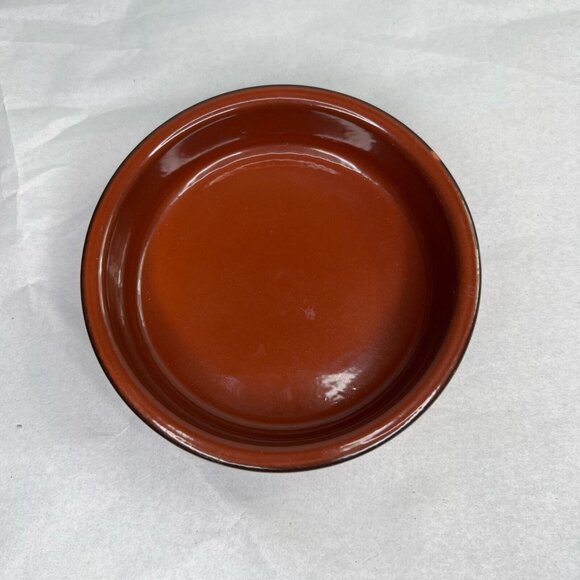 Cermer Ramekins 4.5” Creme Brulee Flan Baking Dish Dessert Terracotta Pottery - Picture 1 of 4